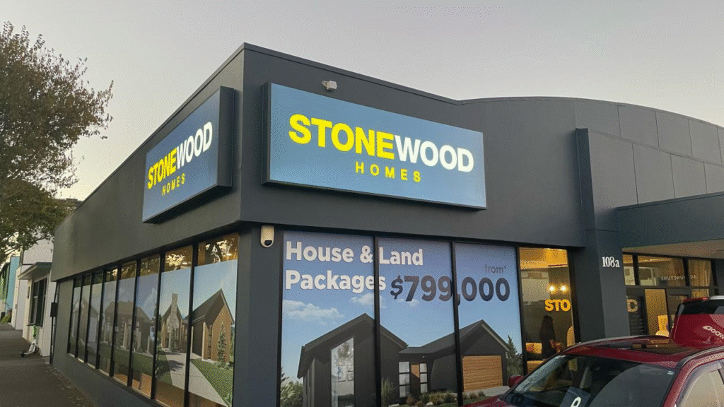 Stonewood Homes Waikato showroom
